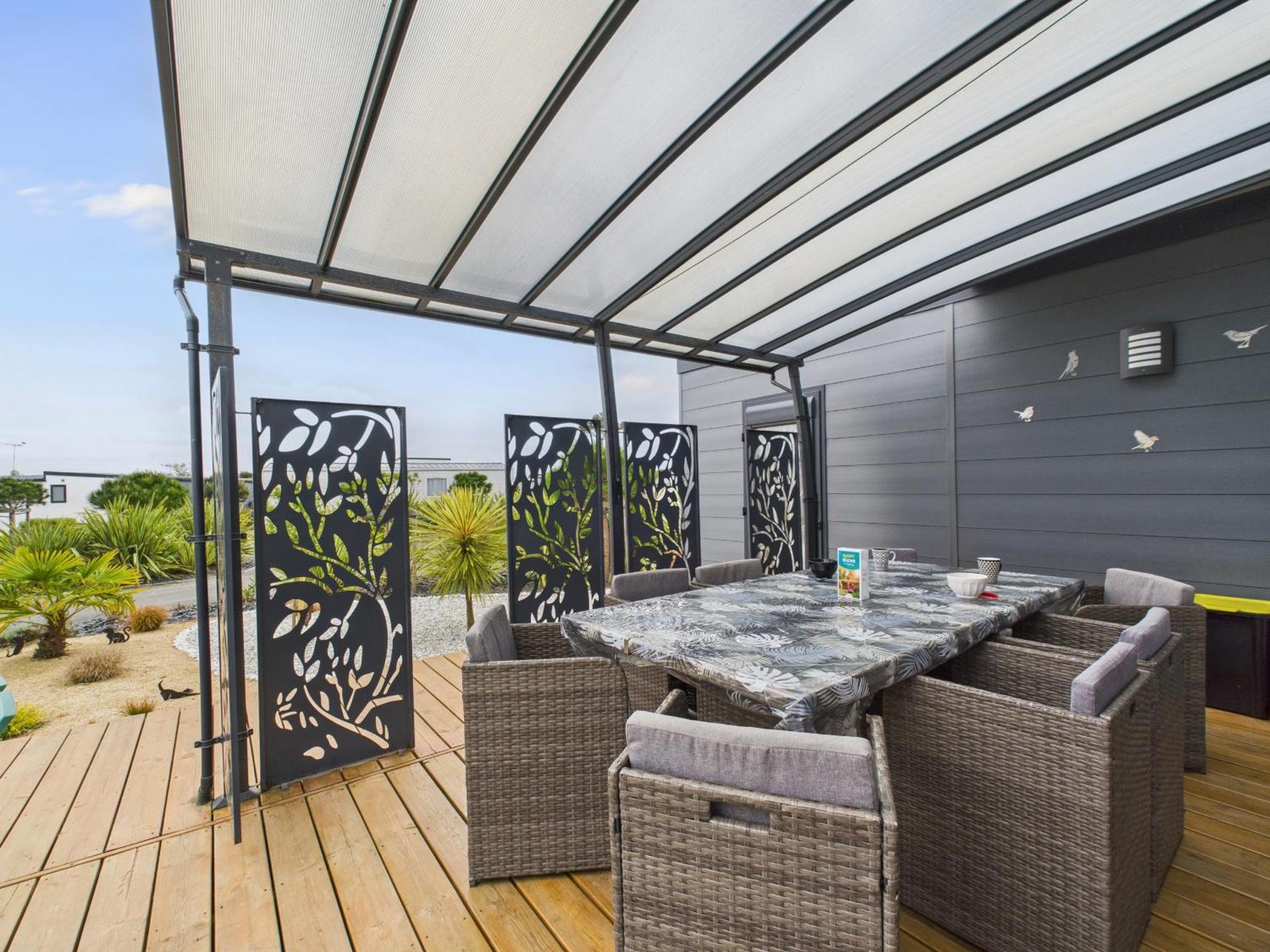 Joli Chalet Pour 6 - Domaine Avec Piscine 布雷蒂诺斯梅尔 外观 照片