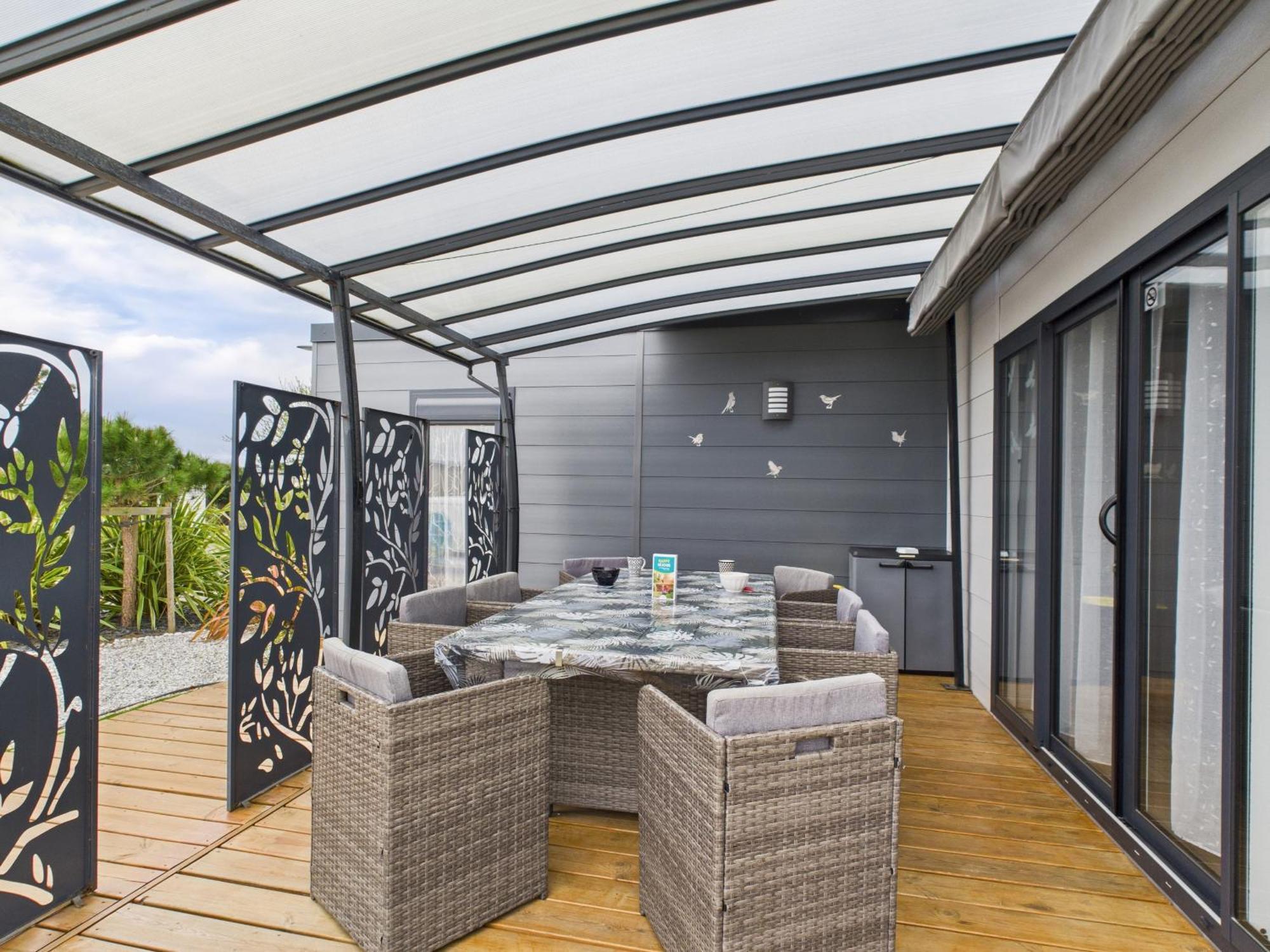 Joli Chalet Pour 6 - Domaine Avec Piscine 布雷蒂诺斯梅尔 外观 照片